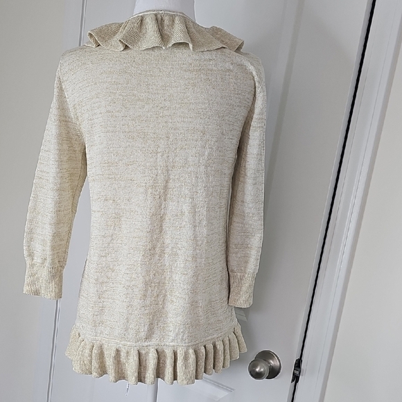 Banana Republic Sparkling Cream Knit - Picture 3 of 9